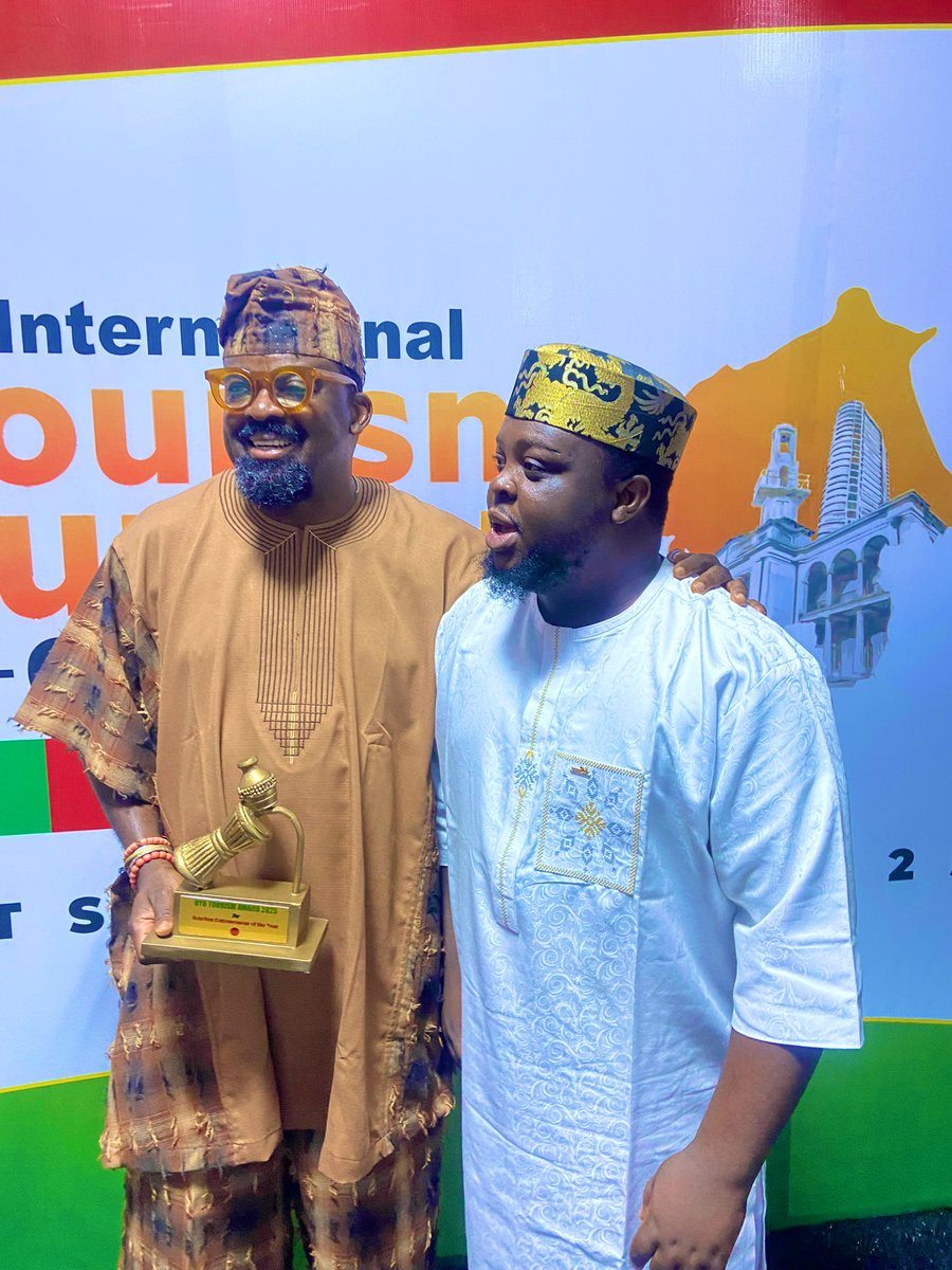 Hon_Danjo's tweet image. Nice to have met the boss @kunleafolayan at the International Tourism Summit yesterday at the Governors Dinner. If you know me really well, you will know I am Sir Kunle’s fanboy. I love him very much.