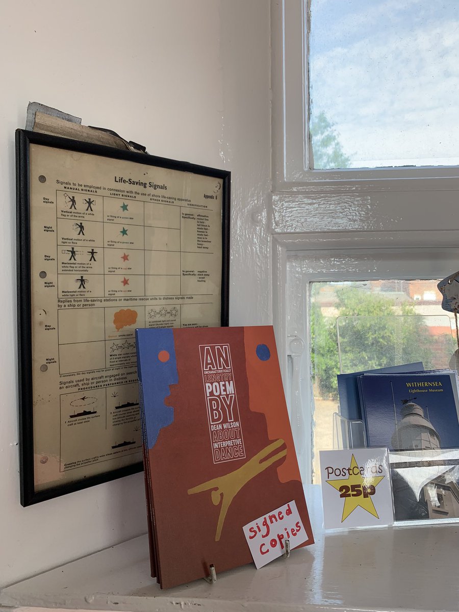 PoetDeanwilson6's tweet image. Great shift in the lighthouse, met some lovely people, all sang the praises of the lighthouse and Withernsea, I even shifted a copy of my book!
@WseaLighthouse