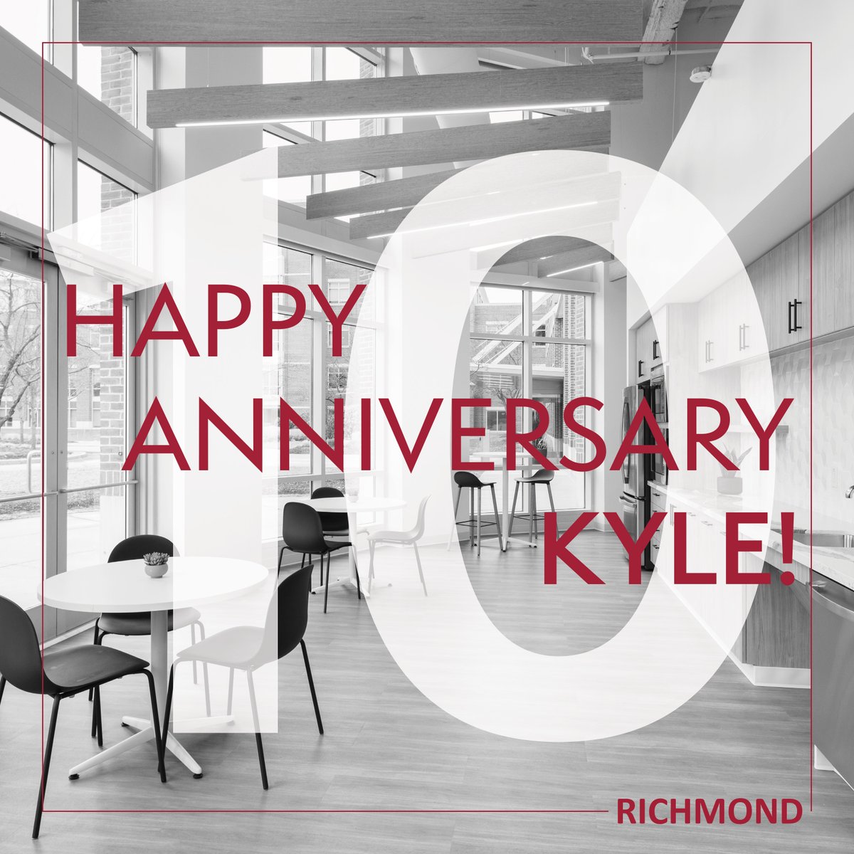 RichmondLSBuild's tweet image. Recognizing Kyle Forward on this exciting milestone! #10years
