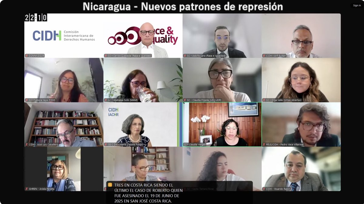 <a href="/mamnicaragua/">MAM - Nicaragua</a> Claudia Vargas, viuda de Roberto Samcam, comparte que la Fiscalía de Costa Rica ha señalado que el asesinato de su esposo no es un crimen común, y ha reconocido la complejidad del caso, incluyendo elementos que apuntan a una posible planificación.