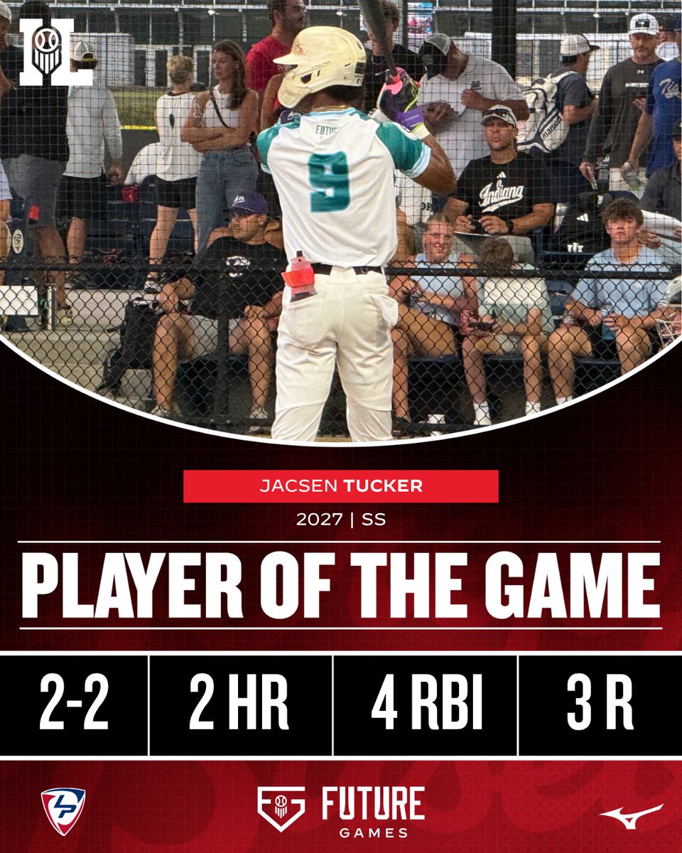 𝙏𝙚𝙖𝙢 𝙄𝙡𝙡𝙞𝙣𝙤𝙞𝙨 𝙋𝙡𝙖𝙮𝙚𝙧 𝙤𝙛 𝙩𝙝𝙚 𝙂𝙖𝙢𝙚 🏆

@jacsentucker3 earns Player of the Game honors after a multi-homer performance for #TeamIllinois on opening night 🔥

@PrepBaseball | <a href="/ShooterHunt/">Shooter Hunt</a> | #PBFG25