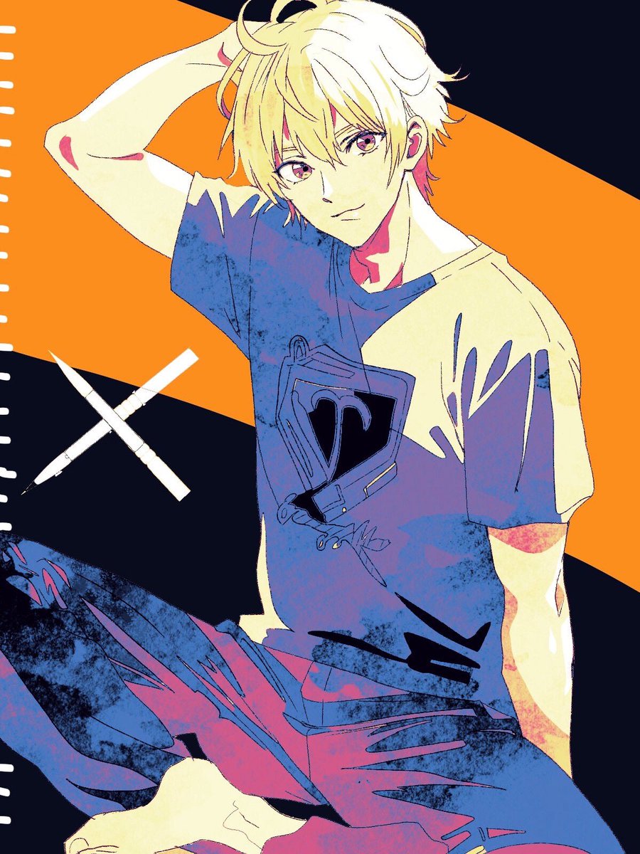 Mon_7291's tweet image. Tony (Modern AU) from Xenosaga