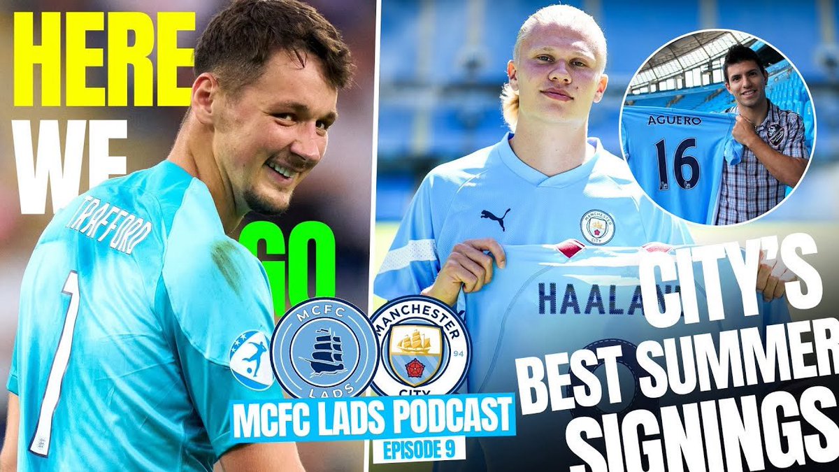 mcfc_lads's tweet image. TRAFFORD TO JOIN CITY! Who Are The Top 5 Summer Signings Of The PL Era? MCFC LADS Podcast Episode #9
YouTube: youtu.be/6sKRZhwwopw
Spotify: open.spotify.com/show/3bV0xRacS…