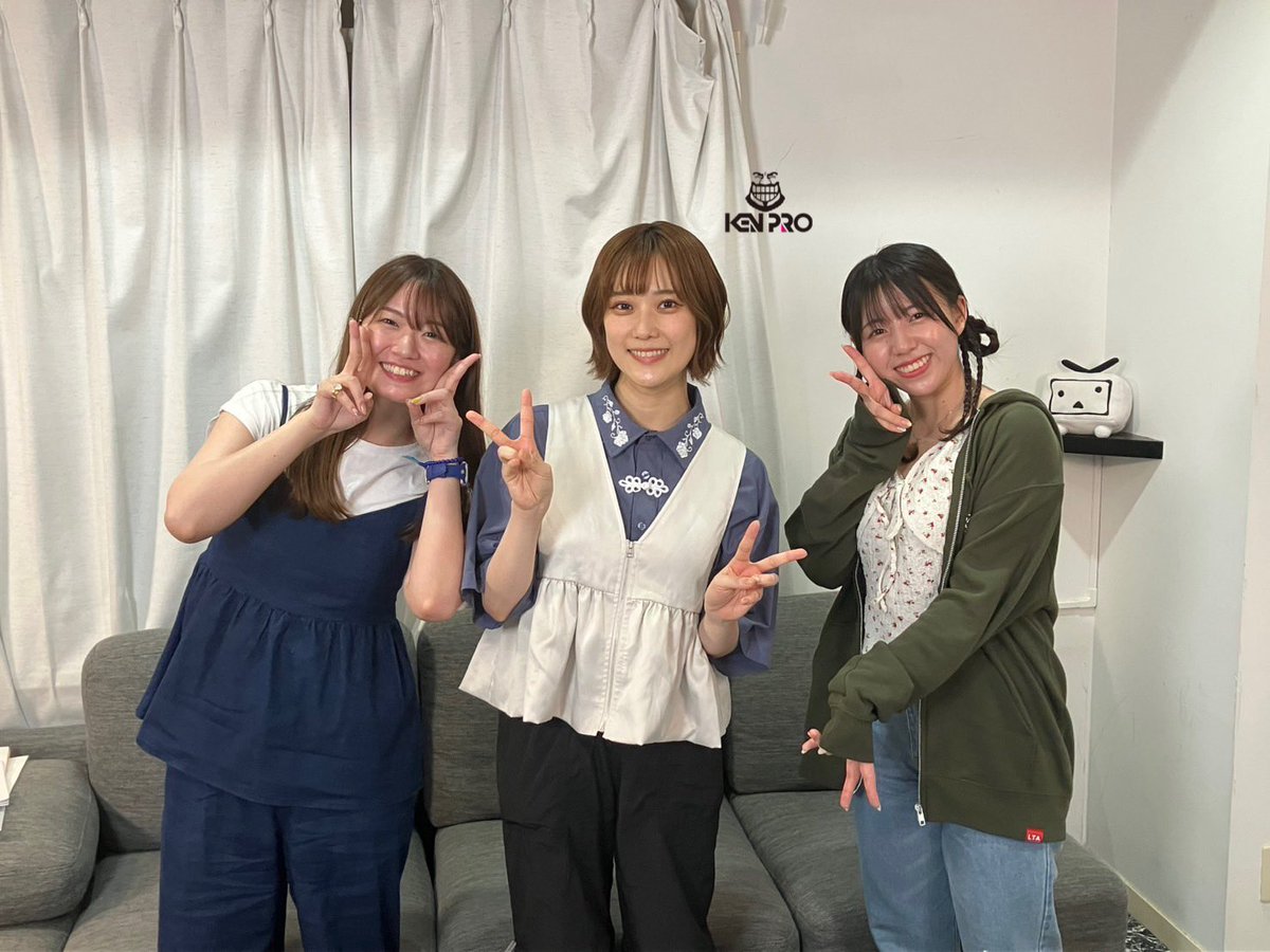 kenpro_official's tweet image. 【出演報告】#夏吉ゆうこ
「根本京里と夏目妃菜は入所してから仲が良いけど共通点が薄い事について 」
ゲスト出演いたしました!
根本さん、夏目さんありがとうございました✨
またぜひ呼んでください💖
#なかうす