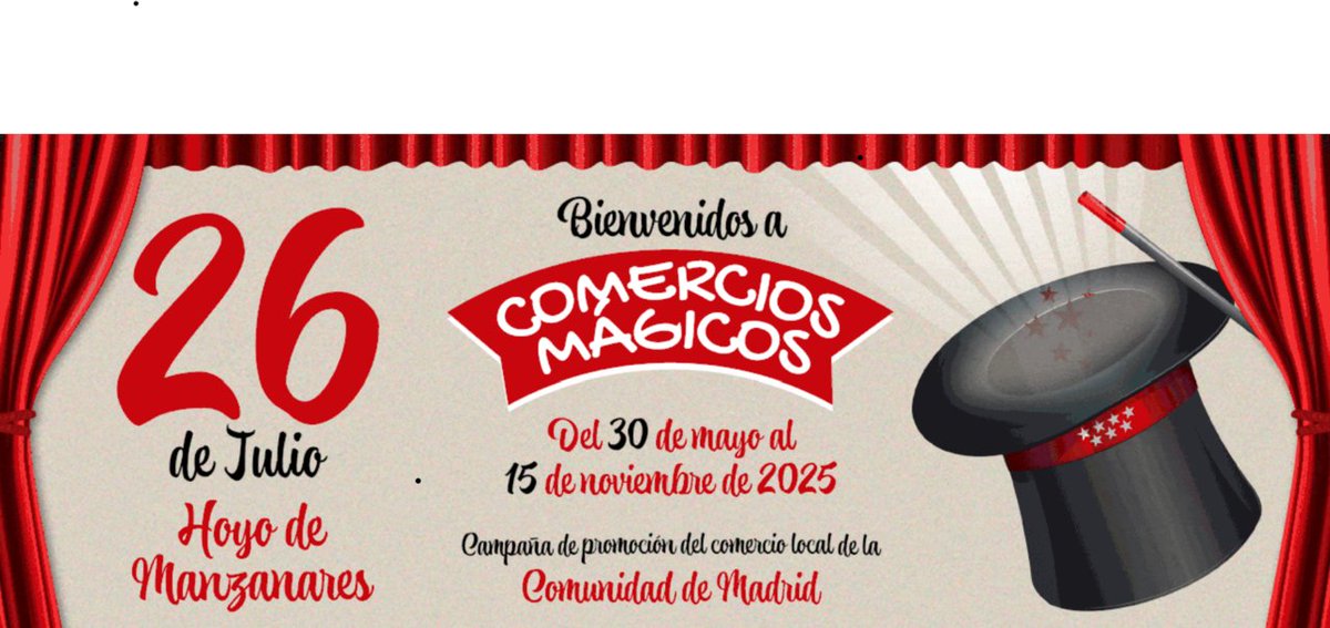 Economía y Empleo▪️Comunidad de Madrid (@empleocmadrid) on Twitter photo ✅ La <a href="/ComunidadMadrid/">Comunidad de Madrid</a> ha ayudado a cerca de 15.000 pequeños negocios con el programa Comercios Mágicos.
➡️ Más de 5 meses con actividades para incentivar las ventas en tiendas y establecimientos minoristas de 23 municipios.
👉 Consulta el programa: c.madrid/qzmh0 ✅ La <a href="/ComunidadMadrid/">Comunidad de Madrid</a> ha ayudado a cerca de 15.000 pequeños negocios con el programa Comercios Mágicos.
➡️ Más de 5 meses con actividades para incentivar las ventas en tiendas y establecimientos minoristas de 23 municipios.
👉 Consulta el programa: c.madrid/qzmh0