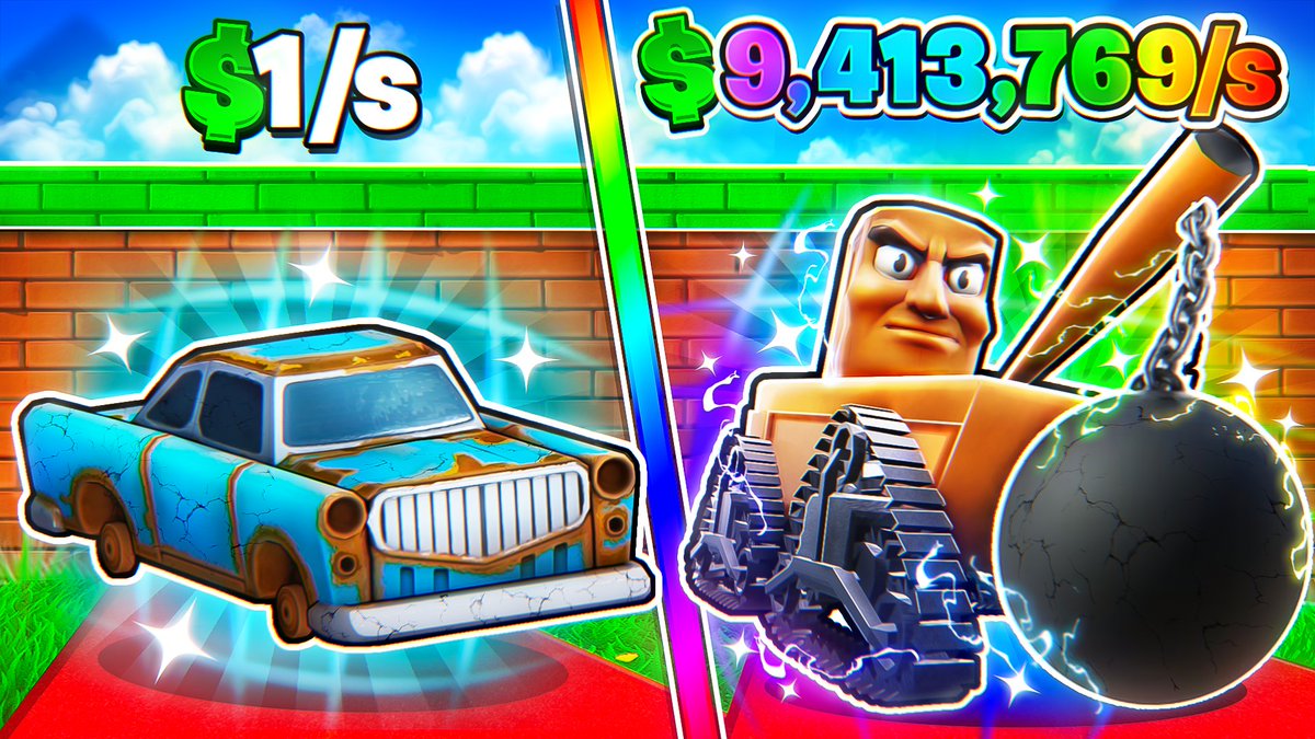 BigBrainSwift's tweet image. STEAL A RIDE out now!

🦈 Steal Custom Rides from other players! 🦈
🏎️ Buy Rides to generate cash! 🏎️
💸 Earn cash offline! 💸
🗝️ Rebirth to for extra powers and extra slots in your base! 🗝️
👀 Collect all the SECRET cars! 👀
🏠 Build your dream Super Garage! 🏠

3632-3570-7152