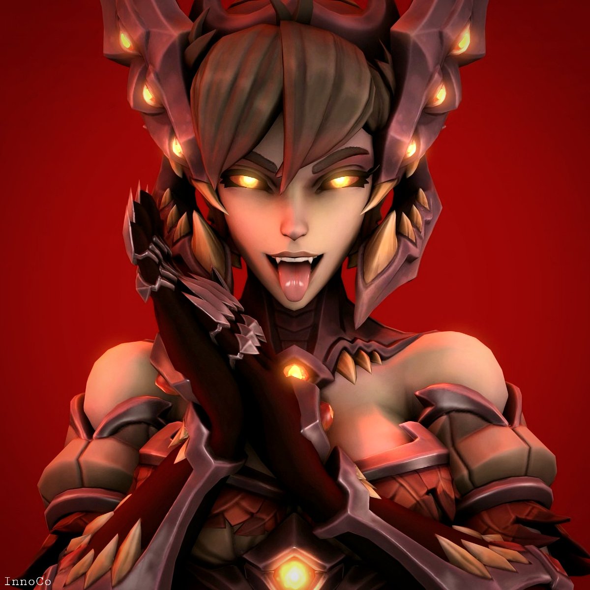 InnocentCoder49's tweet image. Freaky Vora render.

#SFM #SourceFilmmaker #paladinsfanart #Vora