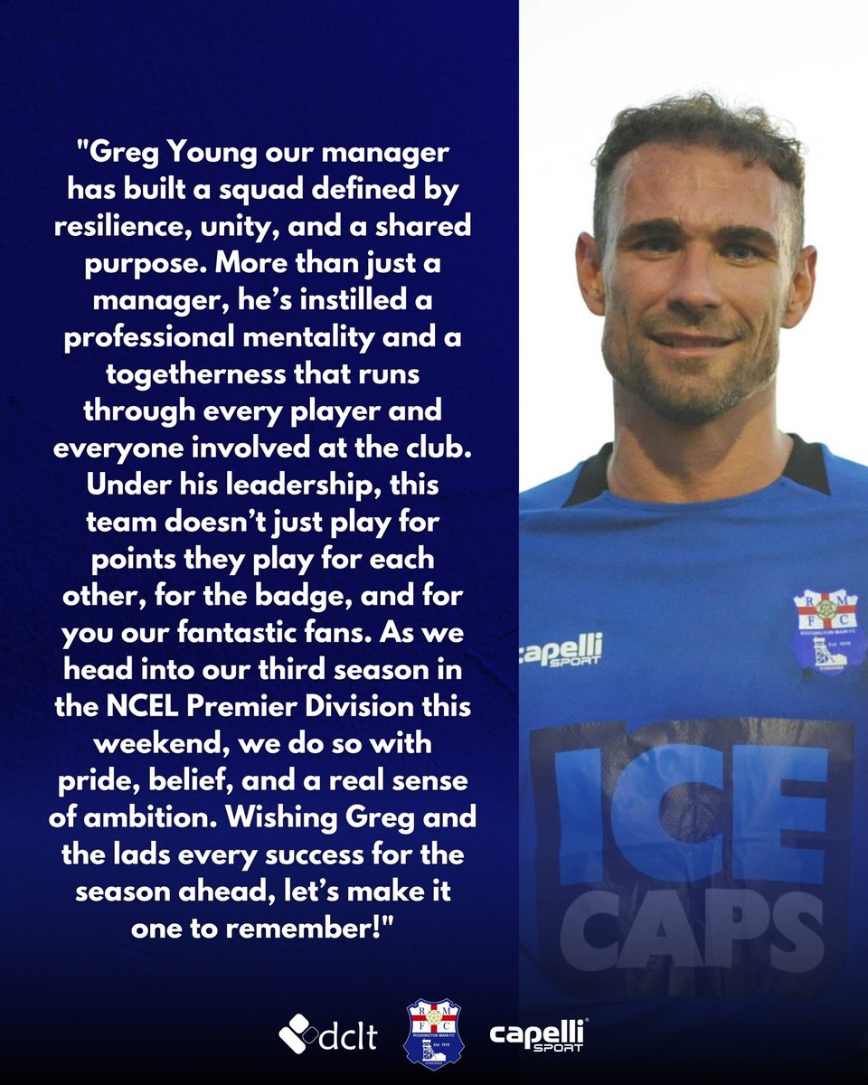Rossington Main FC (@rmfc1919) on Twitter photo ๐ฃ๏ธCLUB MESSAGE: On behalf of the club, we would like to wish <a href="/youngy_g/">Greg Young</a> and his team the very best of luck for this <a href="/MacronWakefield/">Macronstore</a> <a href="/NCEL/">Macron NCEL</a> Premier campaign starting away <a href="/BartonTownFC/">Barton Town FC</a> tomorrow. Letโs all get behind Greg, all of his staff and the lads for 2025/26 ๐๐
#UpTheRosso ๐ฃ๏ธCLUB MESSAGE: On behalf of the club, we would like to wish <a href="/youngy_g/">Greg Young</a> and his team the very best of luck for this <a href="/MacronWakefield/">Macronstore</a> <a href="/NCEL/">Macron NCEL</a> Premier campaign starting away <a href="/BartonTownFC/">Barton Town FC</a> tomorrow. Letโs all get behind Greg, all of his staff and the lads for 2025/26 ๐๐
#UpTheRosso