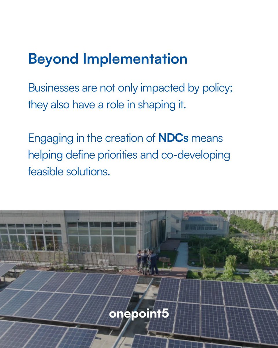 To achieve national climate goals, countries need more than government action, they need committed, capable, and engaged businesses.

The private sector plays a vital role not only in implementing climate solutions but in shaping them.