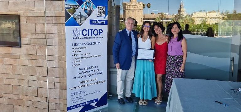 Universidad de Cádiz (@univcadiz) on Twitter photo Nerea Manso de Zúñiga Sesmero, alumna del Grado en Ingeniería Civil de la <a href="/etsialgeciras/">Escuela Técnica Superior de Ingeniería - Algeciras</a> (UCA), ha sido distinguida con el Primer Premio al Mejor TFG en Ingeniería Civil por el Colegio de Ingenieros Técnicos de Obras Públicas de Andalucía Occidental y Ceuta. 👏 Nerea Manso de Zúñiga Sesmero, alumna del Grado en Ingeniería Civil de la <a href="/etsialgeciras/">Escuela Técnica Superior de Ingeniería - Algeciras</a> (UCA), ha sido distinguida con el Primer Premio al Mejor TFG en Ingeniería Civil por el Colegio de Ingenieros Técnicos de Obras Públicas de Andalucía Occidental y Ceuta. 👏