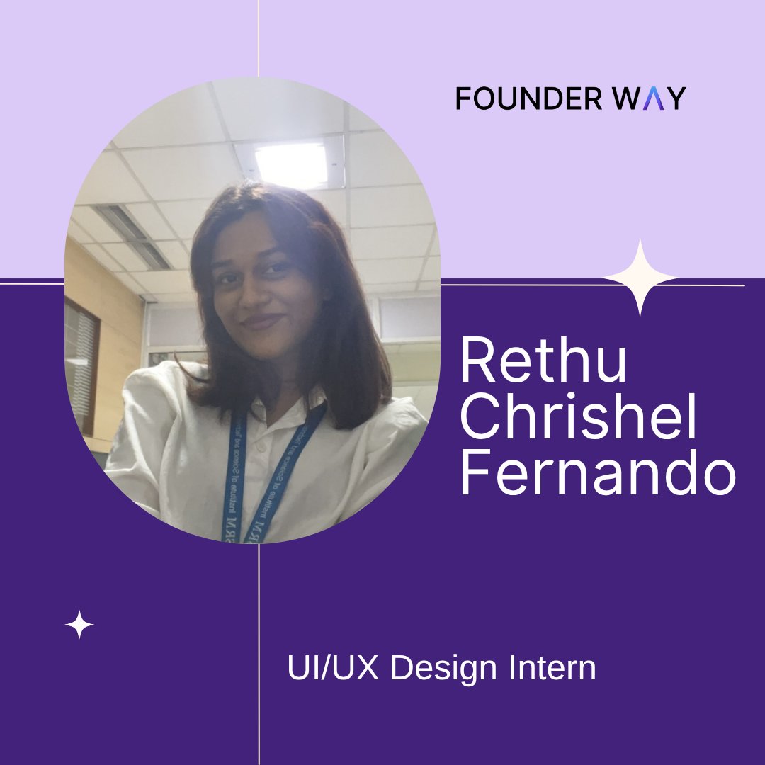 FounderWayAI's tweet image. Happy Feature Friday!

Let’s give a warm welcome to our intern — Rethu! 🎉 
We’re thrilled to have her on the FounderWay team!