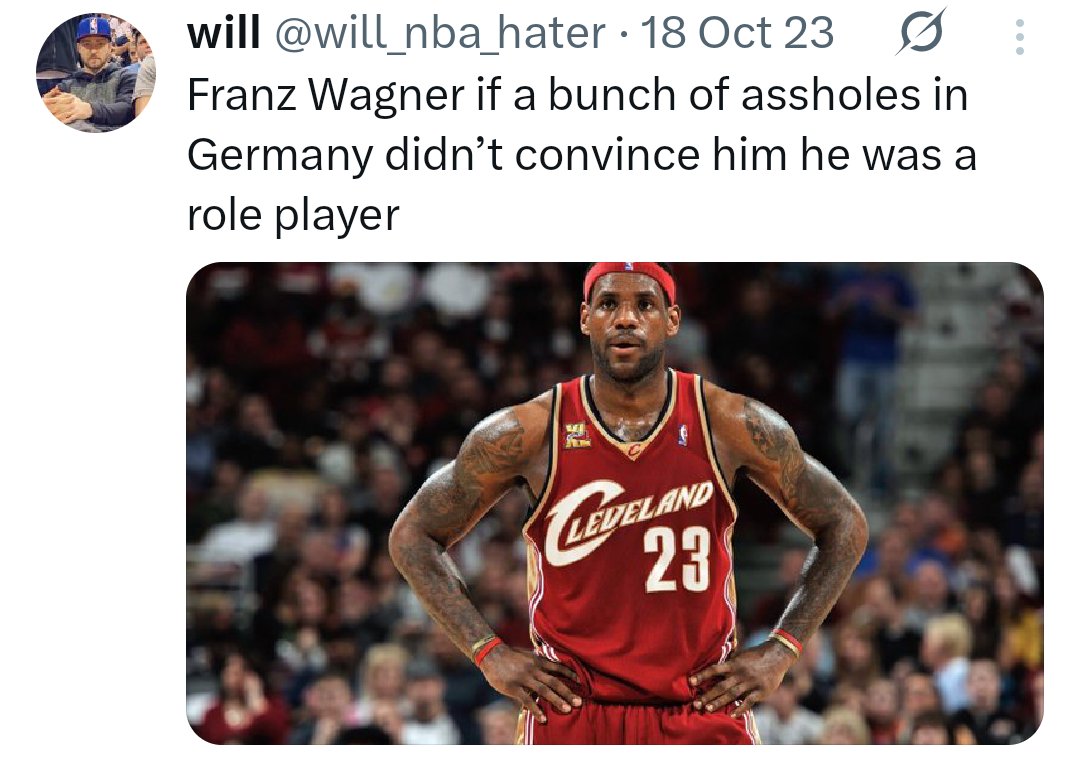 _Xerp_'s tweet image. Everyday I'm presented with more evidence proving @will_nba_hater correct