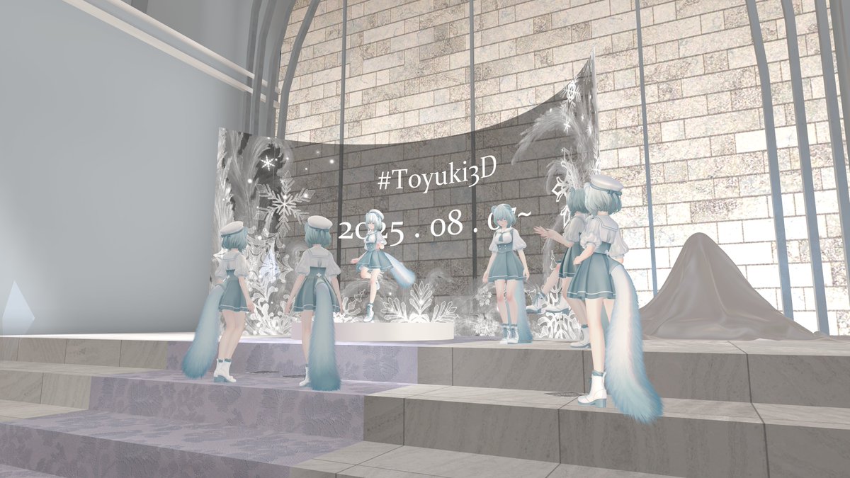 screw0u0's tweet image. 試着会にご参加いただきありがとうございました～！

次回はBOOTHの販売ページの公開後に行います。
水着版サンプルも配布予定です。

引き続きよろしくお願いいたします！