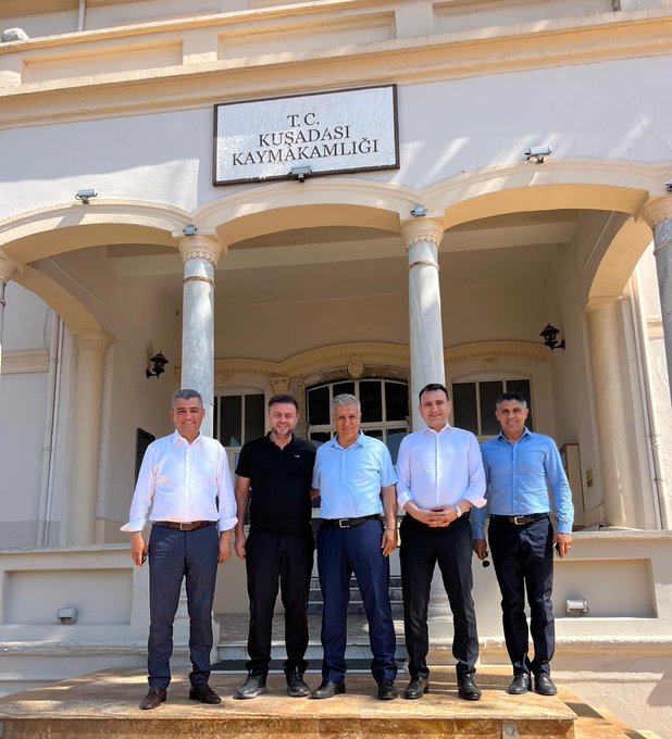 Yeni Göreve Başlayan Eğitimciler Kaymakamı Ziyaret Etti