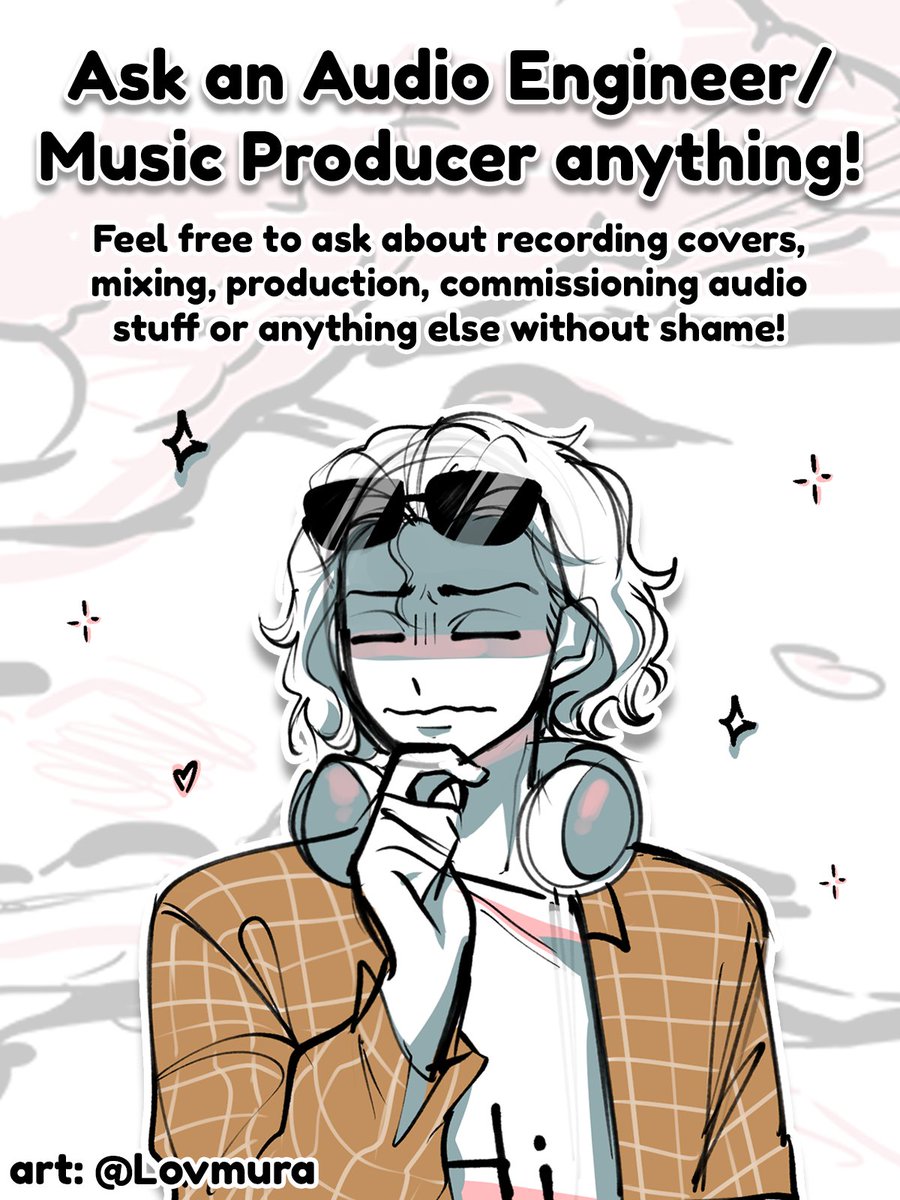 Ever had a question about prepping files, mixing, hiring people for audio work, or even promotion?

Now’s your chance to ask anything you’ve been scared to ask before!

No questions are stupid - I'll do my best to help, but please read the short notes in the thread first! 🤍