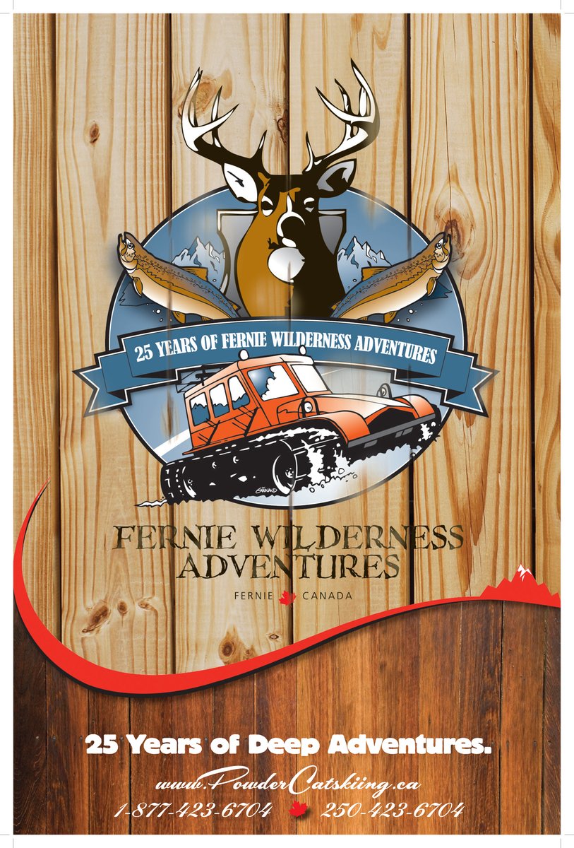 Throwback to one of my favorite marketing posters for one of my favorite clients FWA #Catskiiing