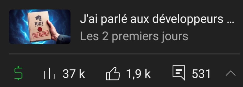 Je vais commencer à répondre aux 531 commentaires de la dernière vidéos (entre les games de LFL oui oui) donc si vous n'avez pas encore poser vitre question à Riot (que je garanti pas de garder) c'est le moment :)

Vous trouvez la vidéo par vous même si vous avez vraiment envie
