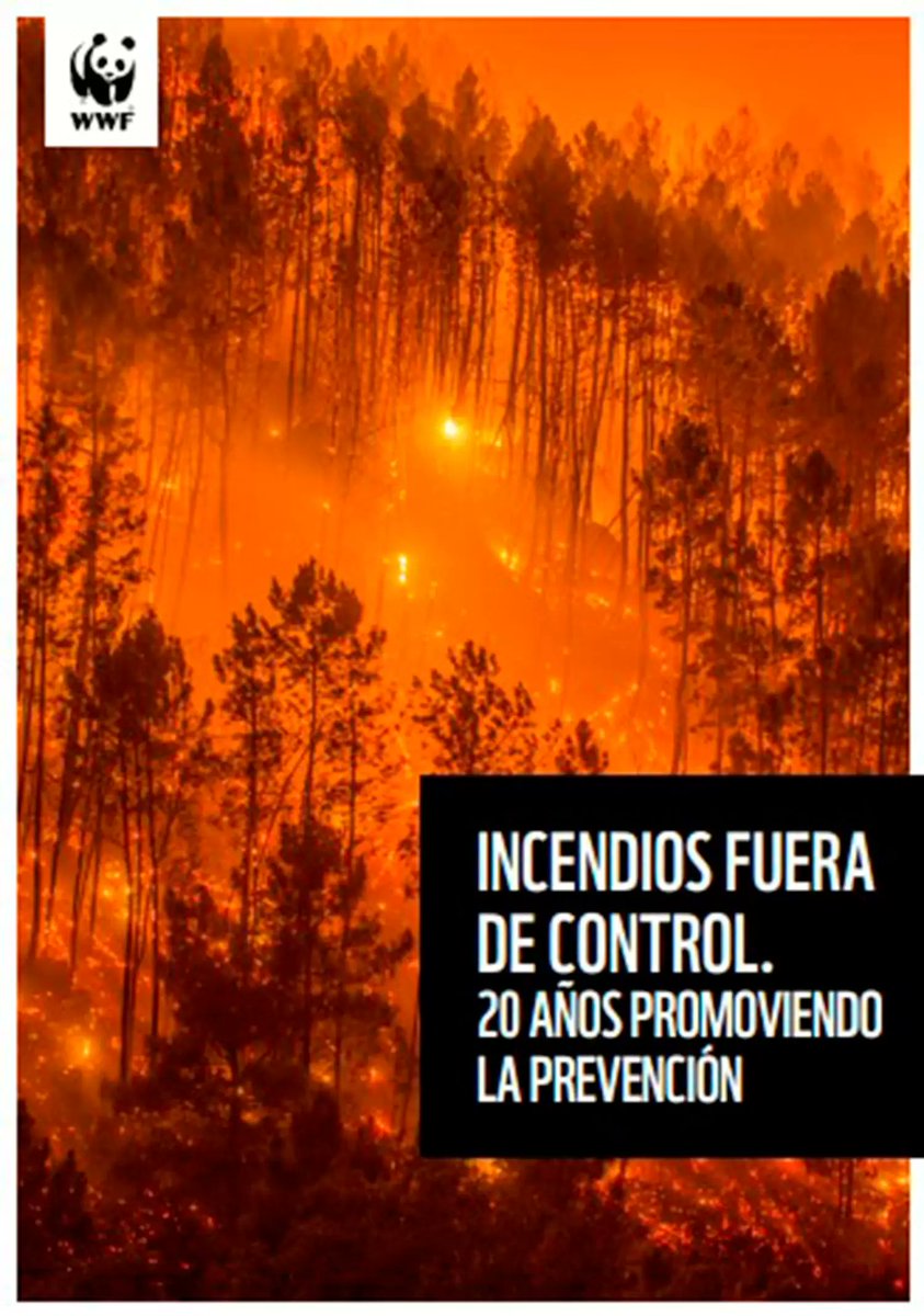 Aquí, puedes leer el nuevo informe sobre incendios forestales 2025 de <a href="/WWFespana/">WWF España 🐼</a>
De nuevo <a href="/WWF/">WWF</a> con rigor, conocimiento y compromiso promueve la prevención frente al riesgo de incendios mediante una gestión activa del territorio.
wwf.es/informate/actu…
Prevenir es actuar!