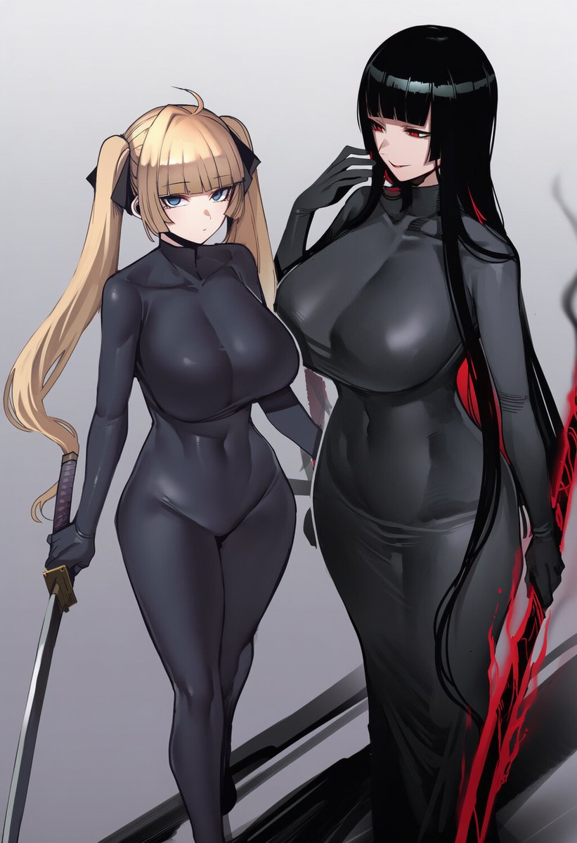 RamonuLover's tweet image. #AIイラスト #AIart #NovelAI #NAI 

Blacksun Sisters