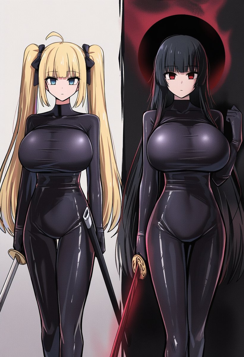 RamonuLover's tweet image. #AIイラスト #AIart #NovelAI #NAI 

Blacksun Sisters