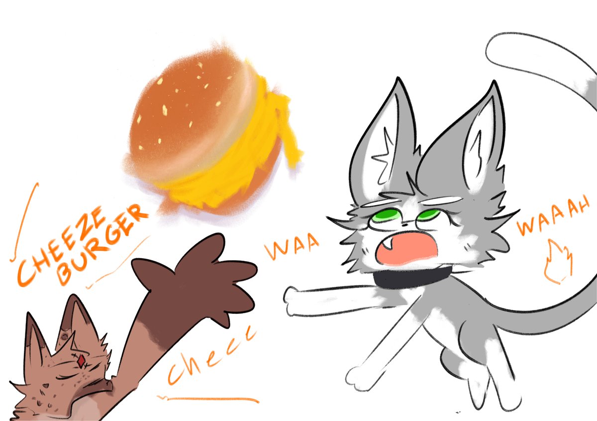 CHEESE BERGER
#furry #kemono