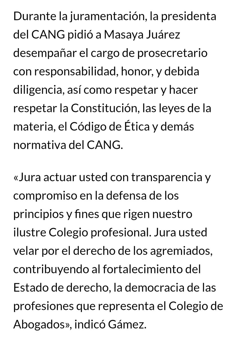 marce_orr's tweet image. LIGADOS A PROCESO, o sea, NO absueltos, no inocentes, en la JD del Colegio de Abogados.
Para qué existen las leyes si el requisito 🌱 es ser delincuente e incompetente no importa qué. Lo último que tienen es honor, mucho menos, respeto a nuestra Carta Magna.
