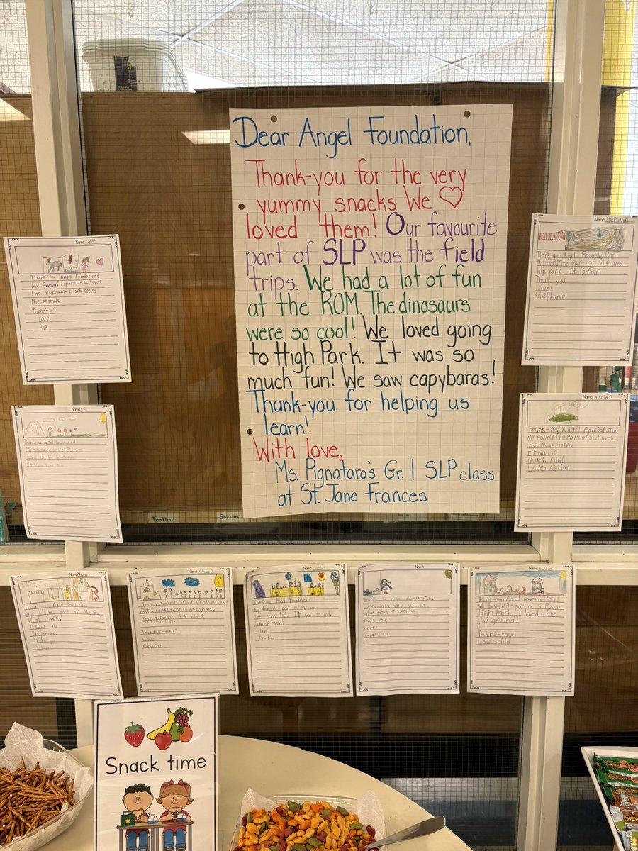 TeacherToronto's tweet image. A big THANK YOU to the @AFLToronto for providing the @TCDSBSummerLrn Program with healthy and delicious snacks! @tcdsb #TCDSBslp2025