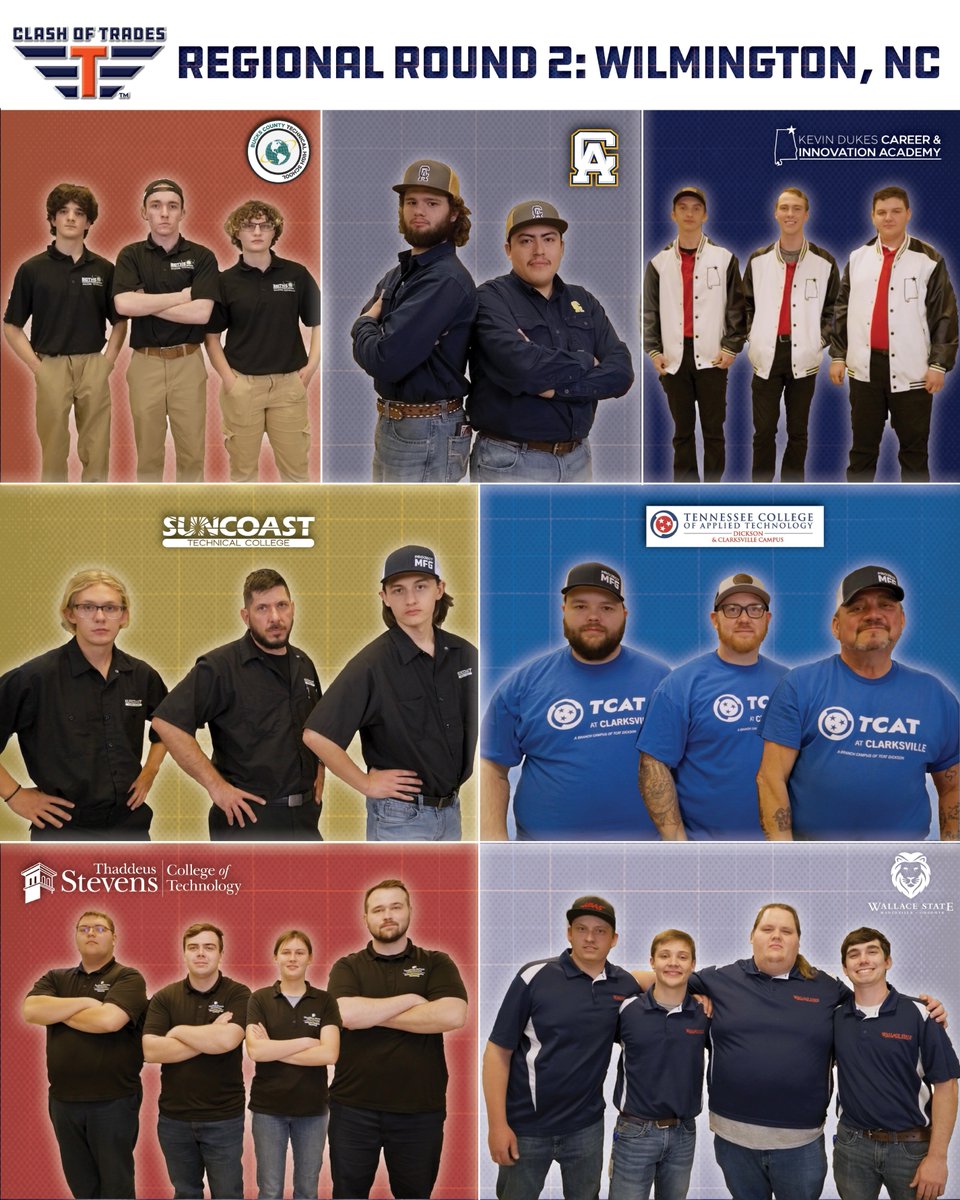T-8 hours until launch... 🚀
Episode 2 of our Clash of Trades Season 5: Advanced Manufacturing series drops TONIGHT! 🌌

In this episode, 7 teams from across the U.S. touch down at Cape Fear Community College to face off in an all-out skills showdown! 
loom.ly/cPGnrDc