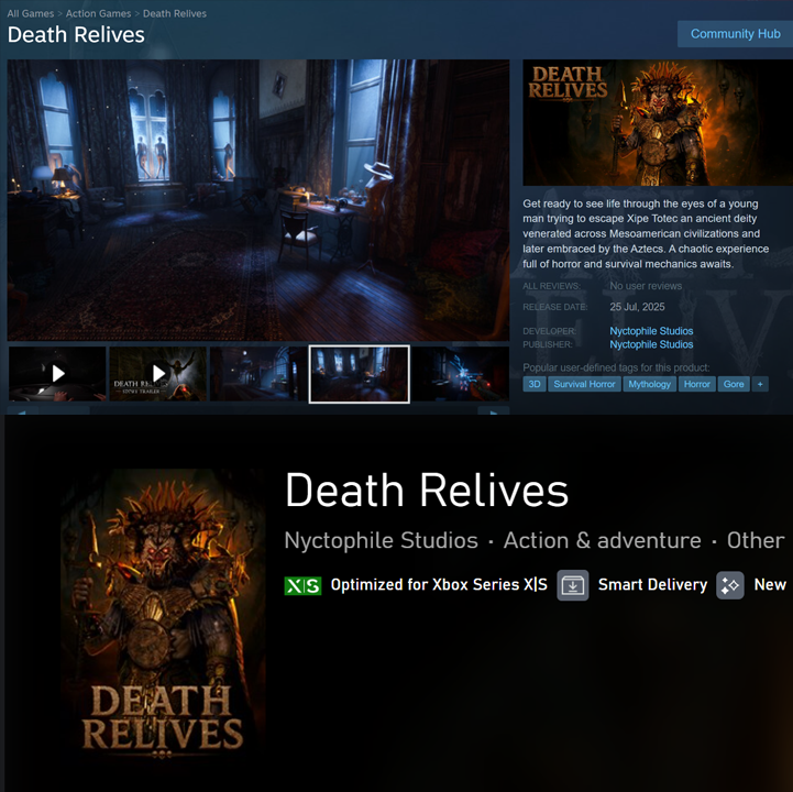 Our game is now available on Steam and Xbox. Thank you all for your incredible support. It has been a long and meaningful journey for us. The PlayStation version will be available on the PlayStation Store in approximately 10 hours. Thank you in advance!
Steam: