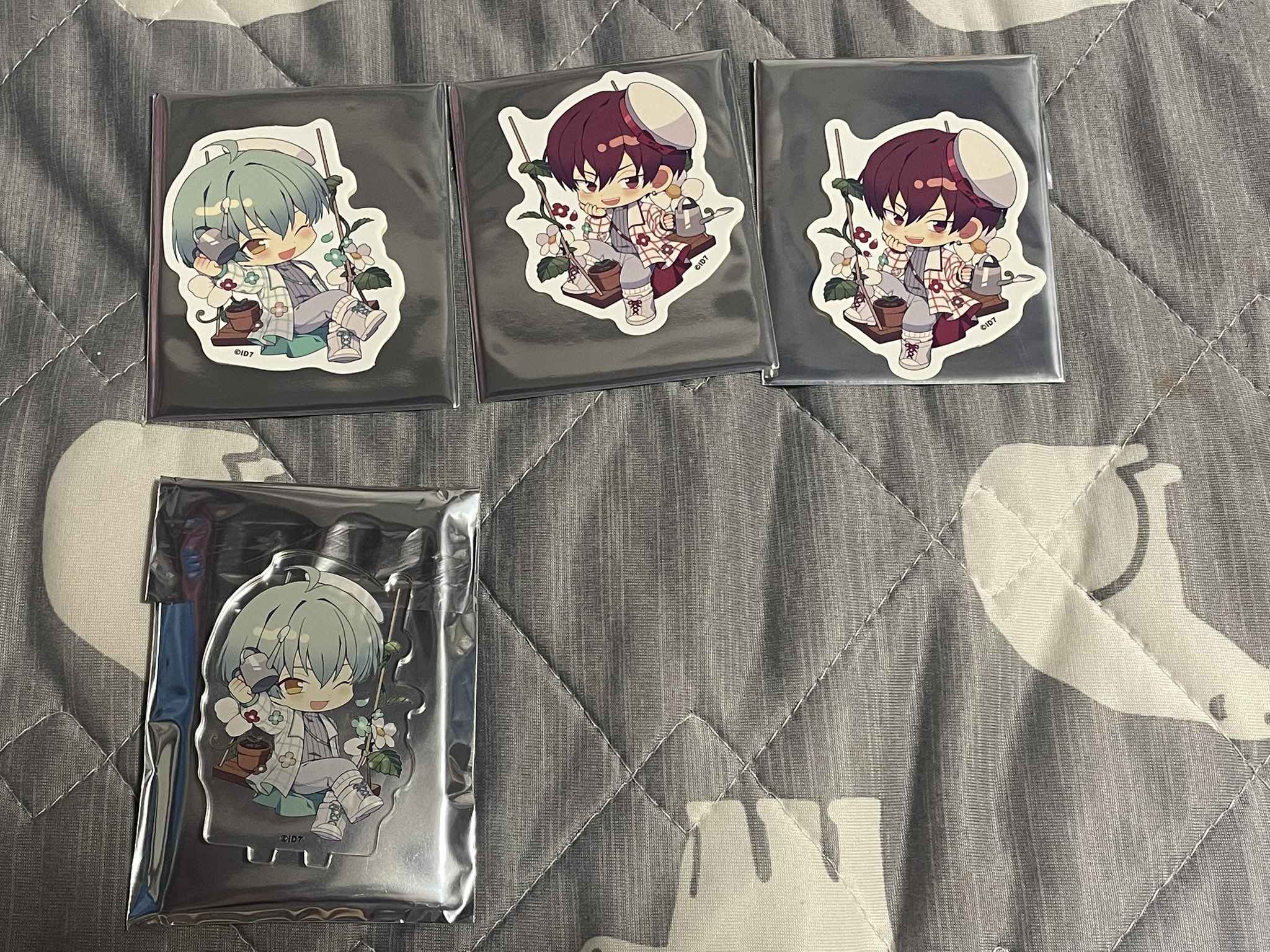 アイナナ アニカフェ アニメイトカフェ 百 アクリルスタンド ステッカー アイナナ アニカフェ アニメイトカフェ 百 アクリルスタンド