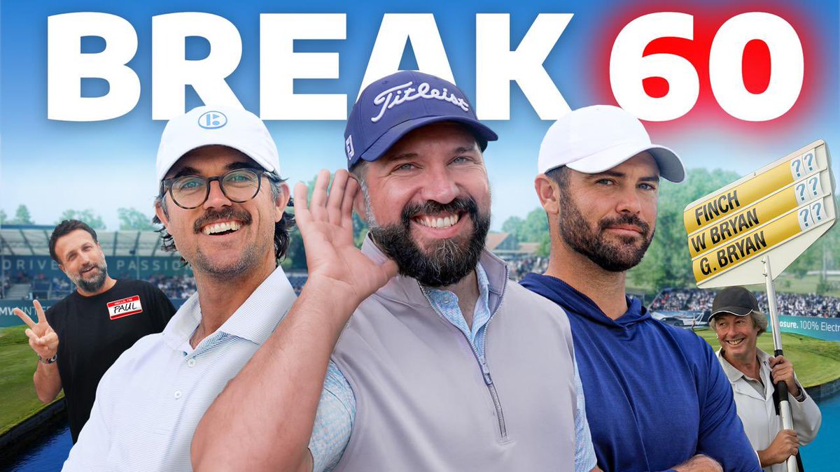 PeterFinchGolf's tweet image. Can I BREAK 60 with the Bryan Bros at this TOUR VENUE? youtu.be/memGgmcSazQ?si…