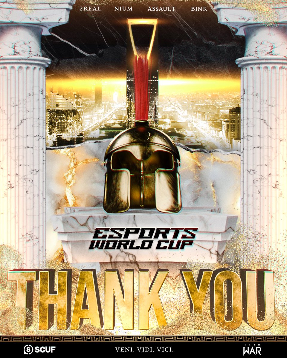 OfficialTeamWaR's tweet image. From Major II to the EWC!
We couldn’t be more proud of what this season had brought. Despite the unfortunate circumstances heading into #EWC, it's been an incredible experience and we hope to be back again next year!
#ReadyForWaR ⚔️ #BringTheWaR