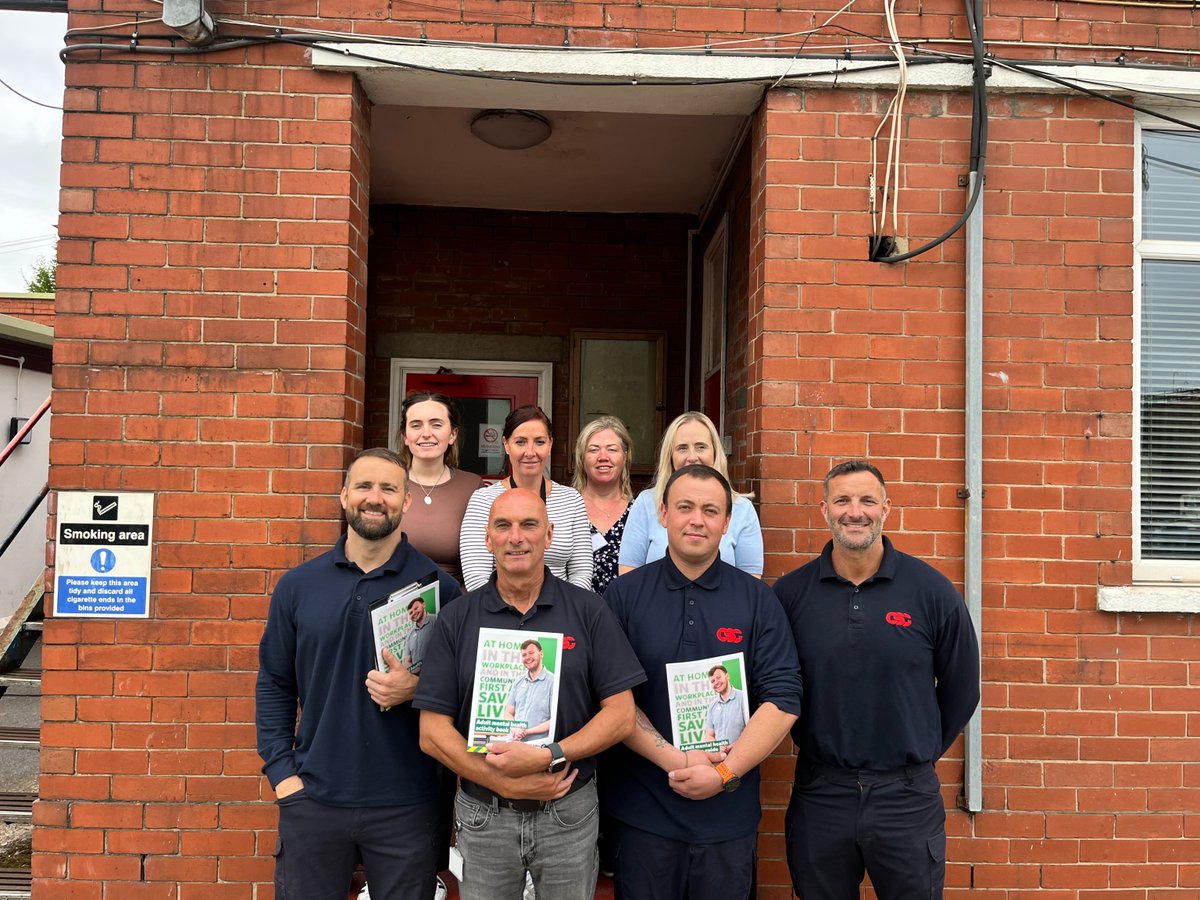 We are proud to announce that 12 team members from our Cadishead depot have successfully completed the St Johns Ambulance Mental Health Workplace First Responder course 🧠

Thank you to St John Ambulance for delivering the training!

#MentalHealthMatters #Wellbeing #MentalHealth