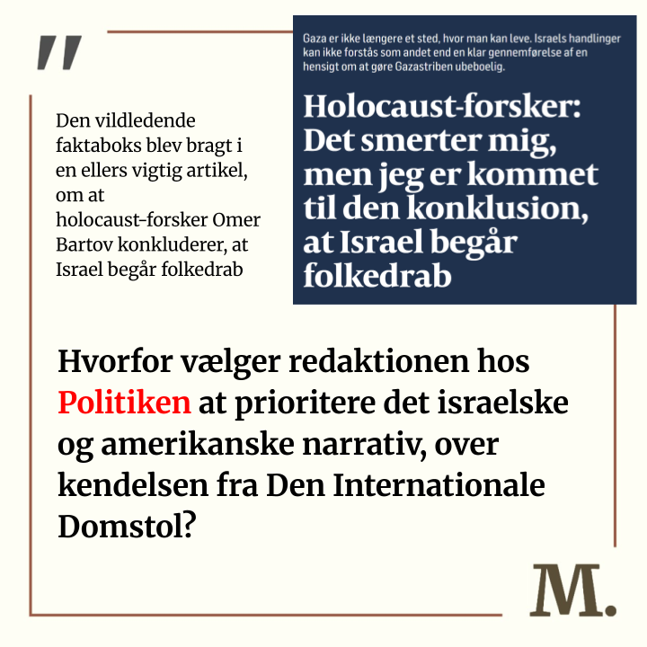 mediekritisk_n's tweet image. .@politiken påstår stadig at besættelsen af Gaza ophørte i 2005.