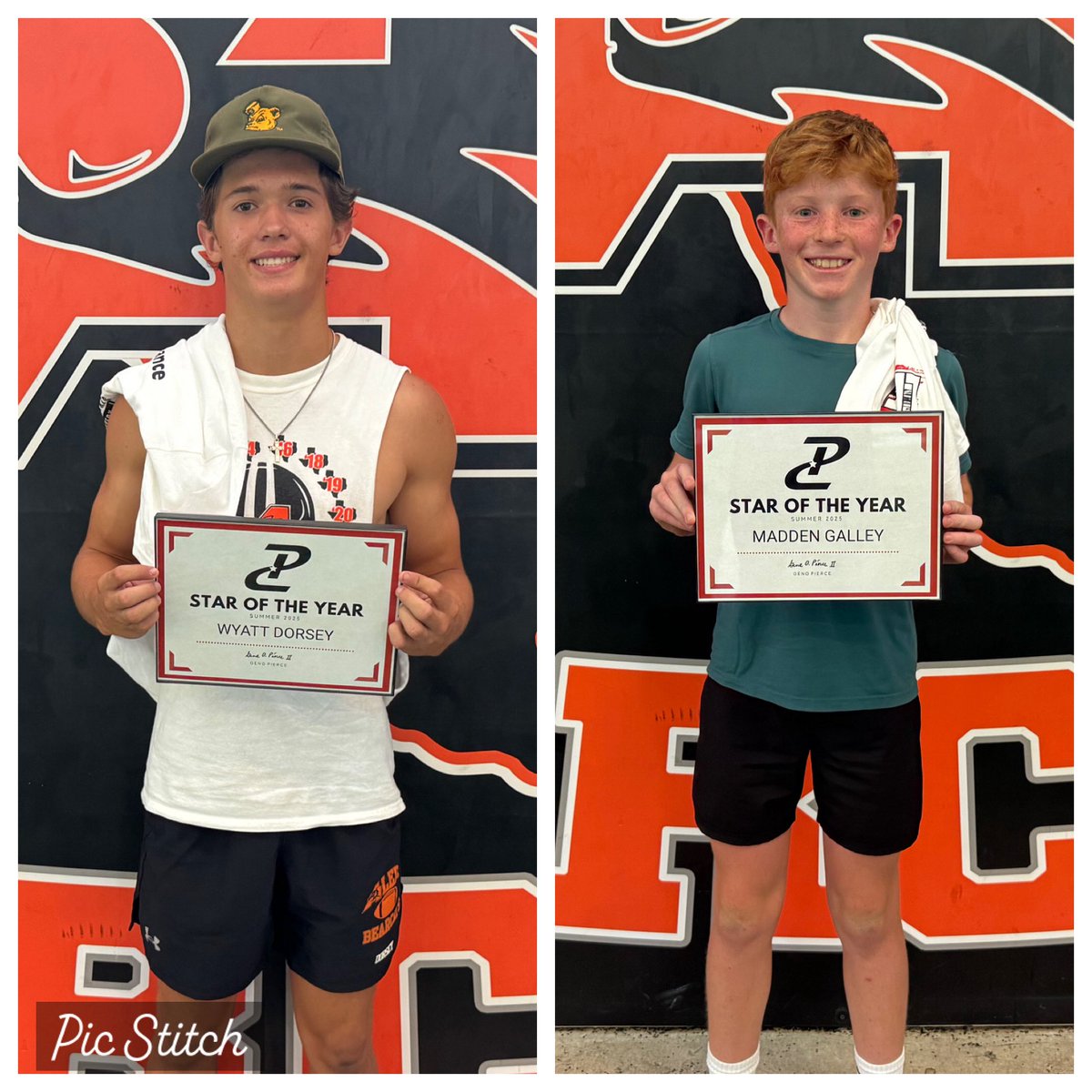 Biggest and best summer yet from our Advanced &amp; Developmental groups in <a href="/AledoISD/">Aledo ISD</a>! These young Bearcats upheld the standard every day and represented what it means to be #PCTrained 

S/O to award winners &amp; ⭐️s of the Year!
ADV: Wyatt Dorsey
DEV: Madden Galley