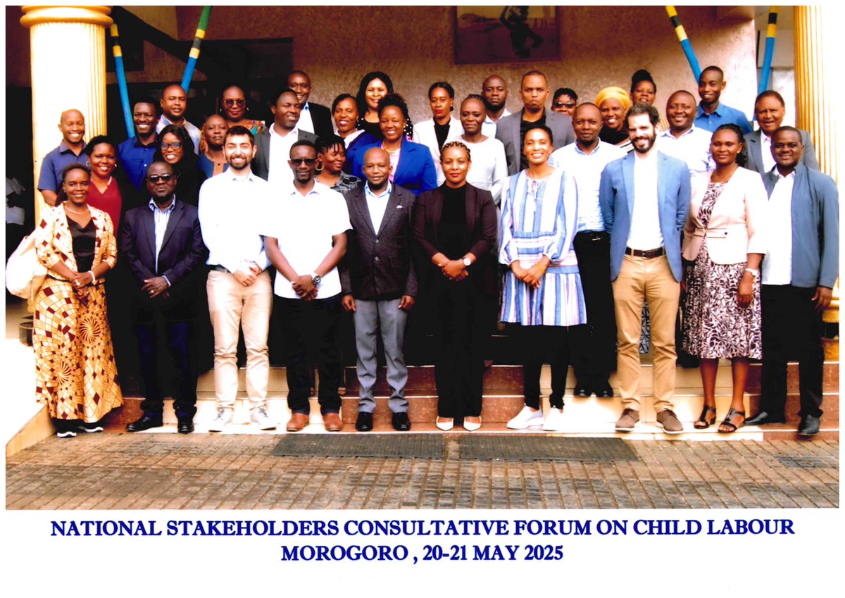 The Government of #Tanzania and key agricultural stakeholders have endorsed the Agricultural Labour Code on #ChildLabour and related Labour Practices.   
This milestone establishes minimum standards for #decentwork across the agricultural value chain.   

Launch is imminent! Stay