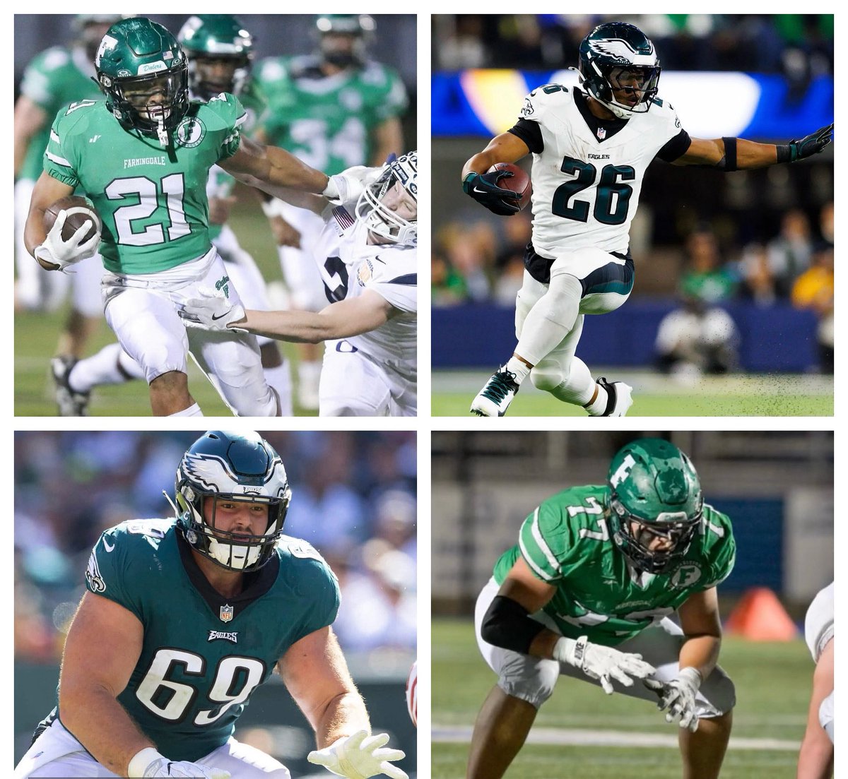 LIBasketball23's tweet image. Farmingdale duo: Kama & Petzold! Kama is one of the top RBβs in NYS and will break a lot of records this Fall. Petzold is a beast Lineman and will lead the way for open holes and big pancakes. Saquon Barkley and Landon Dickerson type vibes π€©π₯ @josh21kama @jordan77petzold