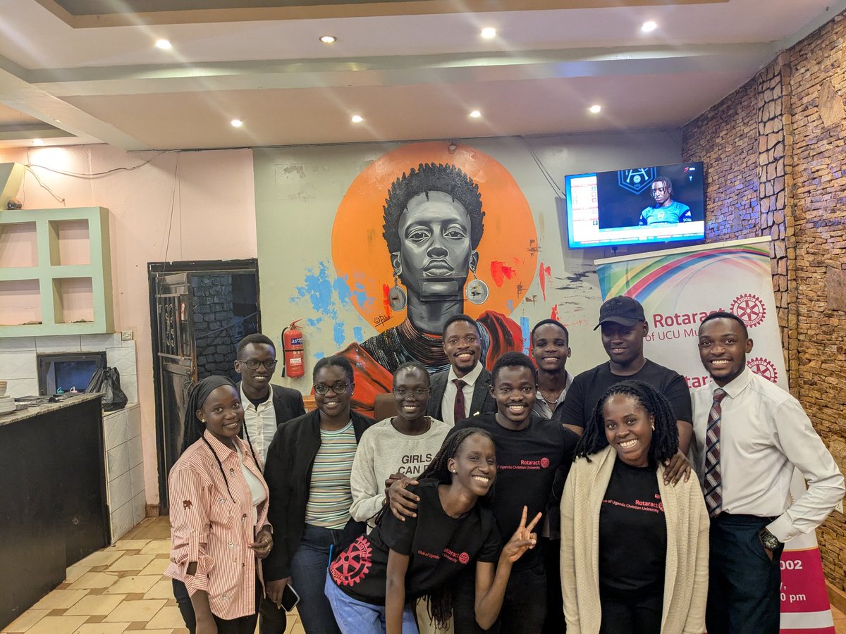 UCURotaract13's tweet image. To a great end of Trinity semester fellowships. An experience to be witnessed. We appreciate all those that have walked with us.
Much appreciation to @BOBICS__ for the amazing music, space and especially meal offers.🥂 A coperate member of immense impact.
@Rotary
@rotaryd9213