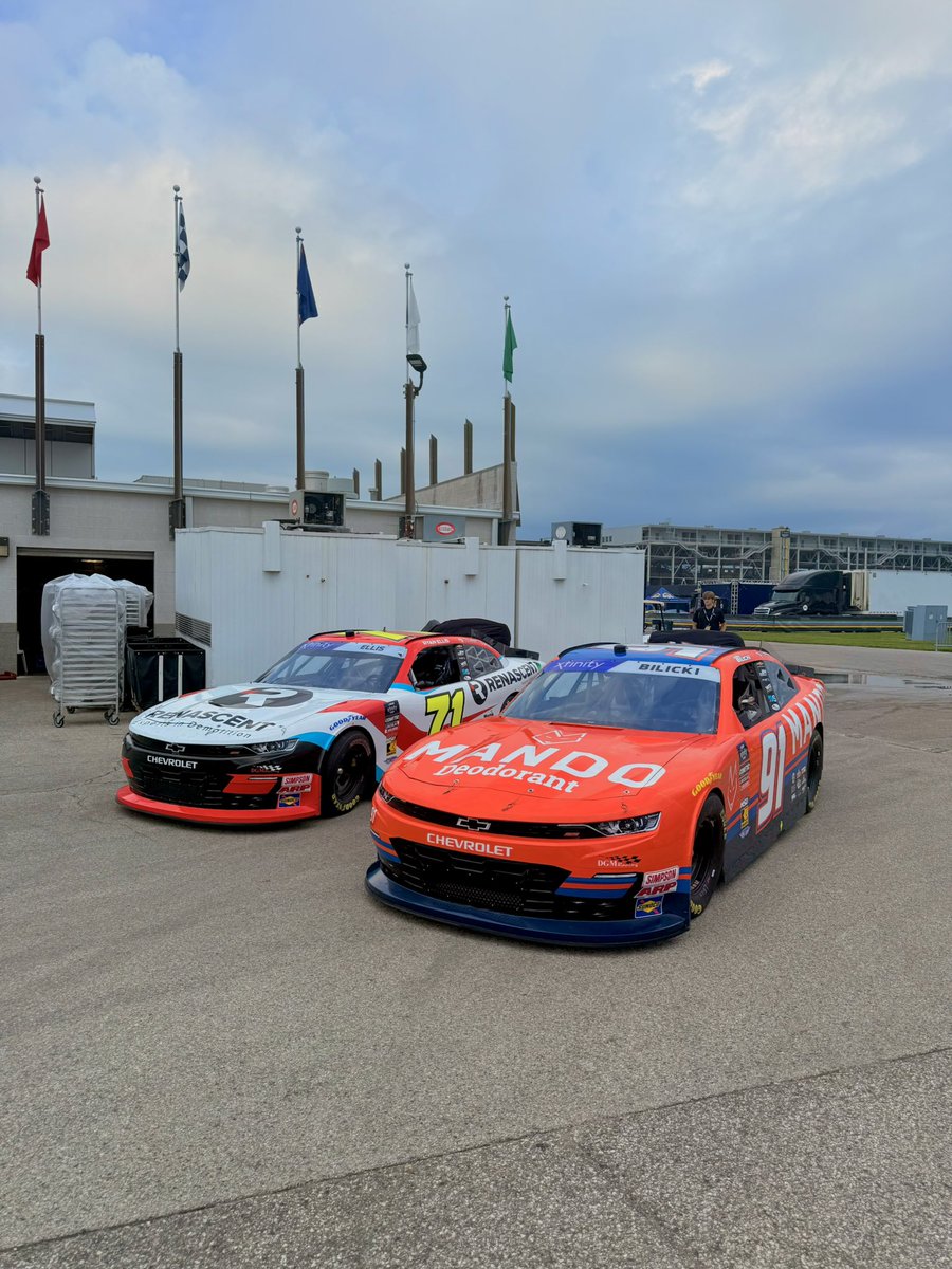 DGM Racing (@dgmracingfl) on Twitter photo Unloaded at <a href="/IMS/">Indianapolis Motor Speedway</a> and awaiting our extended practice!
Catch us on The CW App in 30 minutes 📺
#NASCAR | <a href="/TeamChevy/">Chevrolet Motorsports</a> | #Pennzoil250 Unloaded at <a href="/IMS/">Indianapolis Motor Speedway</a> and awaiting our extended practice!
Catch us on The CW App in 30 minutes 📺
#NASCAR | <a href="/TeamChevy/">Chevrolet Motorsports</a> | #Pennzoil250