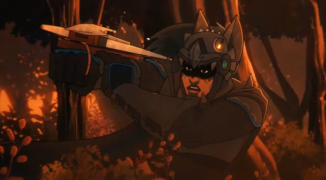 "That's right Guanoman! I'm holding the teopixqui hostage and you'll never find him."

"You monster! Without him we can't sacrifice enough children to make the sun rise!"

"The children will live! And there's nothing you can do about it! AHHHHahhahahahhaaaa"