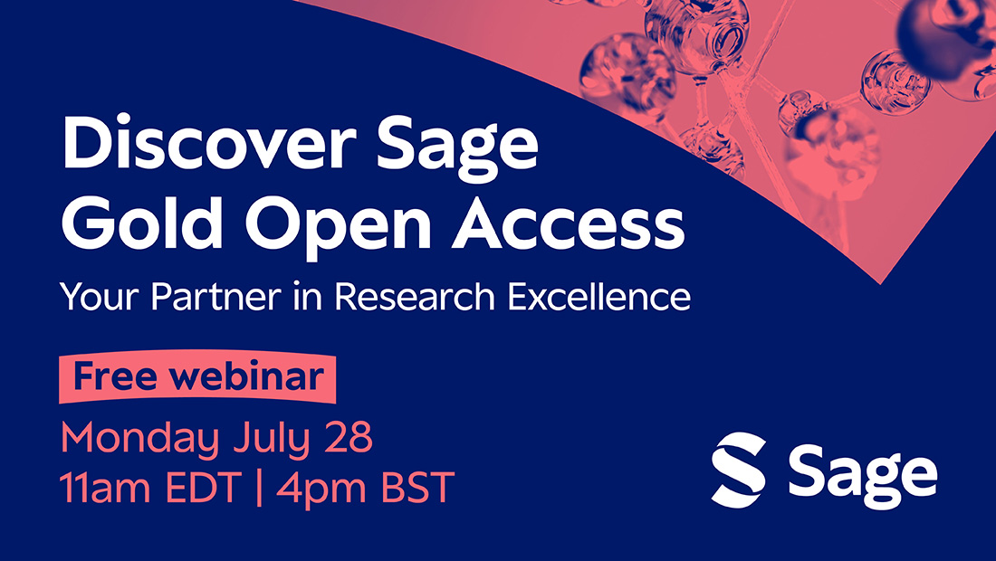 SageJournals's tweet image. Last chance to register!
Learn how OA publishing works & hear lightning talks from OA experts in this upcoming webinar.
Great insights for authors, editors & publishing pros.
Don’t miss out: ow.ly/kLcx50WiQCt
#OpenAccess