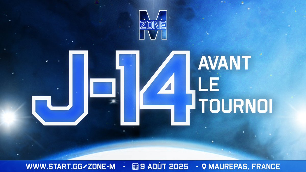 CloudArmy_'s tweet image. ⏳2 semaines avant l'événement, il n'y a pas assez d'inscrits et on s'approche de la deadline.
Si vous comptez participer, c'est maintenant pour vous inscrire !
Merci à ceux déjà inscrits, on va faire de notre mieux que pour l'événement ait lieu.
🔽🔽🔽
start.gg/tournament/zon…