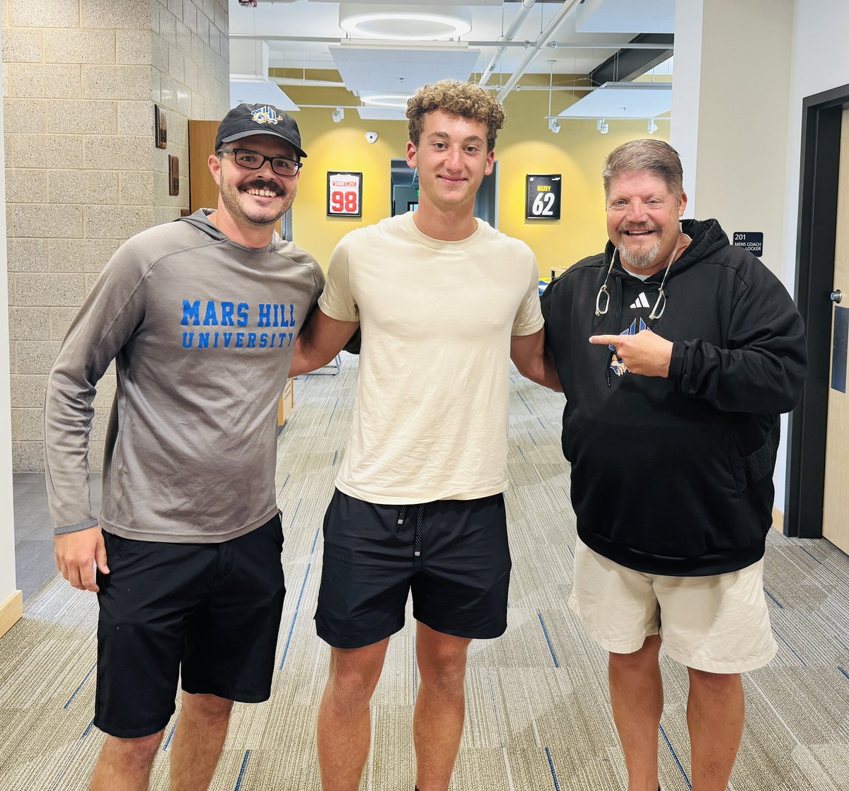 Jaxson Kemp (@jaxkemp1) on Twitter photo Blessed to receive an offer from <a href="/MarsHill_FB/">MHU Football</a>!! Thank you to the whole coaching staff for an amazing day!! <a href="/CoachTimClifton/">Tim Clifton</a> <a href="/CoachBMoyers/">Brady Moyers</a> <a href="/CoachSarratt/">Coach Jonathan Sarratt</a> <a href="/LGoodwin002/">Coach Goodwin</a> <a href="/NGHSFB/">Northern Guilford Football</a> <a href="/CoachEWfb/">Erik Westberg</a> <a href="/coach_hadac/">Coach Isaac</a> <a href="/TheSniperSchool/">Ray Isaac</a> <a href="/willbradleysp/">Will Bradley Sports Performance</a> <a href="/_Coach_Baldwin_/">Coach_Baldwin_</a> <a href="/PRCoachBrim/">Coach Tyler Brimhall</a> Blessed to receive an offer from <a href="/MarsHill_FB/">MHU Football</a>!! Thank you to the whole coaching staff for an amazing day!! <a href="/CoachTimClifton/">Tim Clifton</a> <a href="/CoachBMoyers/">Brady Moyers</a> <a href="/CoachSarratt/">Coach Jonathan Sarratt</a> <a href="/LGoodwin002/">Coach Goodwin</a> <a href="/NGHSFB/">Northern Guilford Football</a> <a href="/CoachEWfb/">Erik Westberg</a> <a href="/coach_hadac/">Coach Isaac</a> <a href="/TheSniperSchool/">Ray Isaac</a> <a href="/willbradleysp/">Will Bradley Sports Performance</a> <a href="/_Coach_Baldwin_/">Coach_Baldwin_</a> <a href="/PRCoachBrim/">Coach Tyler Brimhall</a>