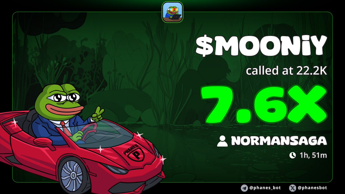 Normansaga's tweet image. $Mooniy