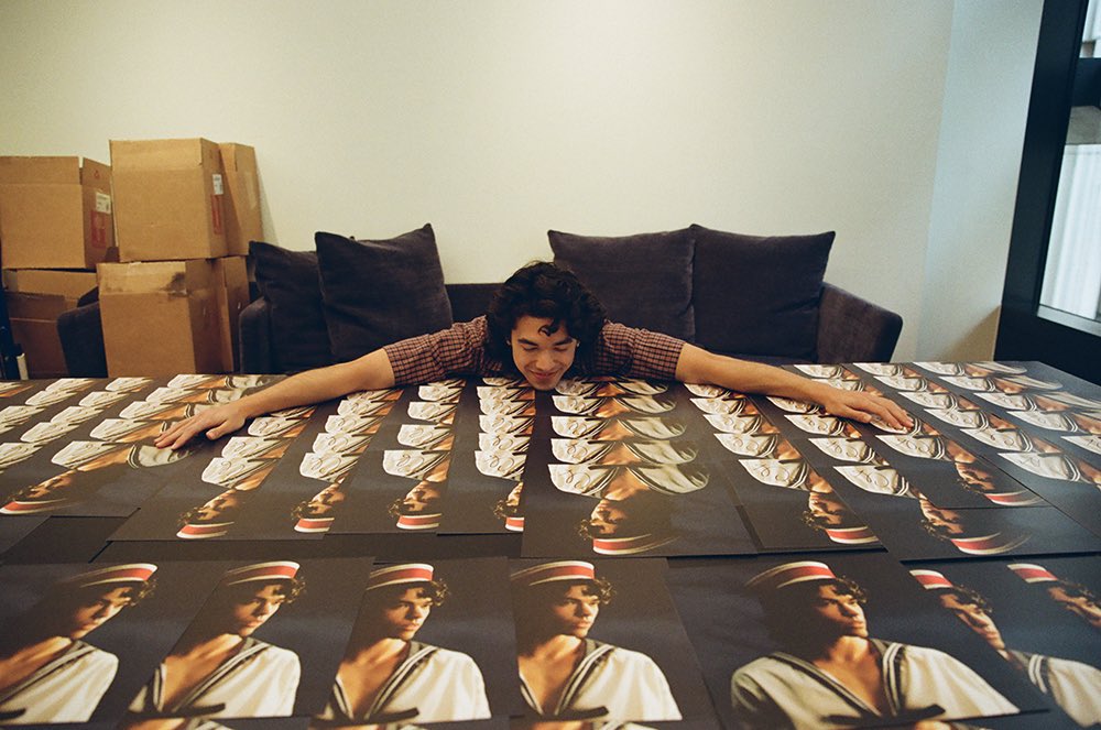 ConanGrayAO's tweet image. Cada día estamos un poquito más cerca del lanzamiento de ‘Wishbone’ y @conangray lo sabe ⚓️✨🩵
