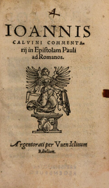 Jeb_R's tweet image. The 1540, 1551, and 1556 editions of John Calvin's Romans Commentary: