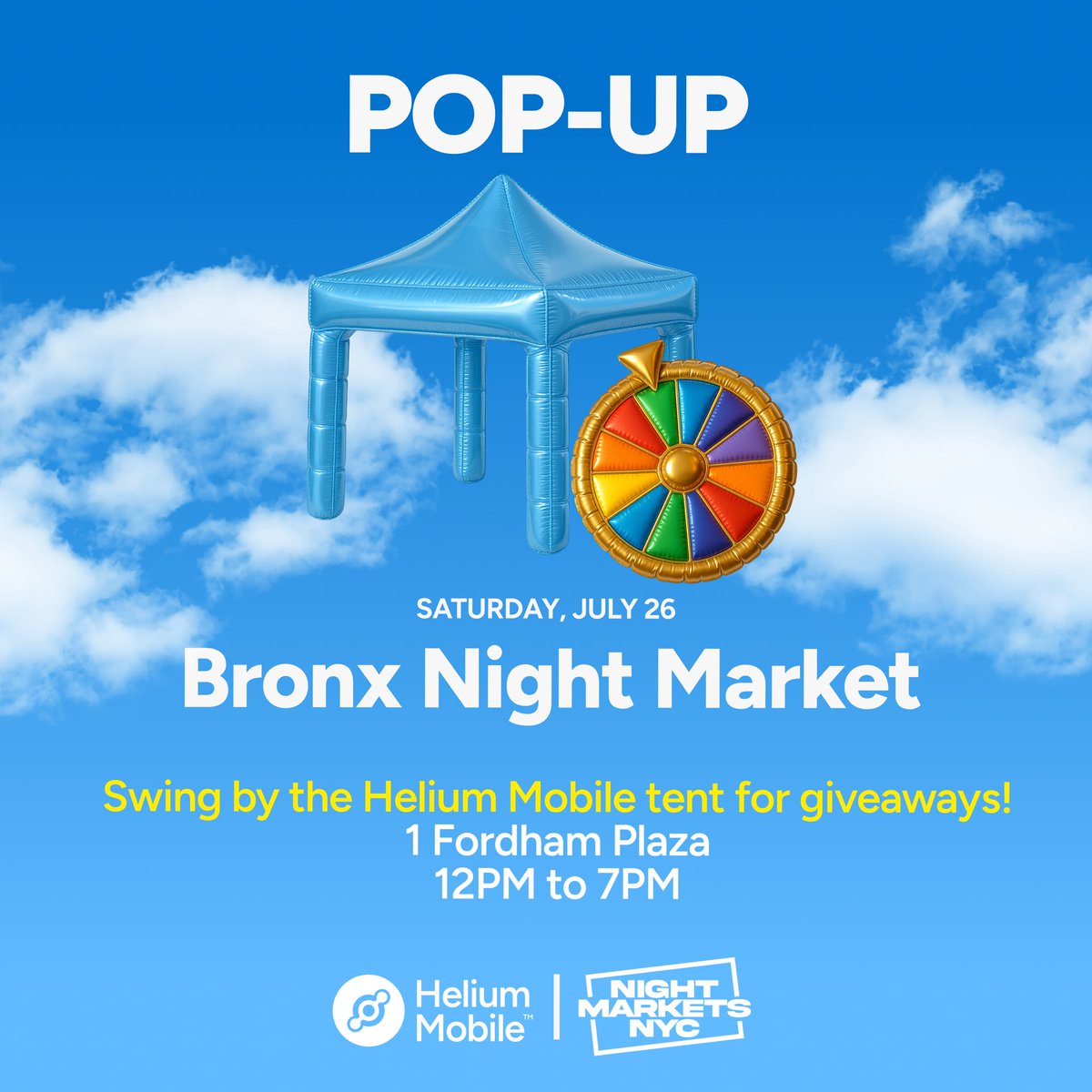 helium_mobile's tweet image. Good Morning Happy Friday!!!!🧡
Our NYC events continue tomorrow!
HeliumMobile.com/nycevents
