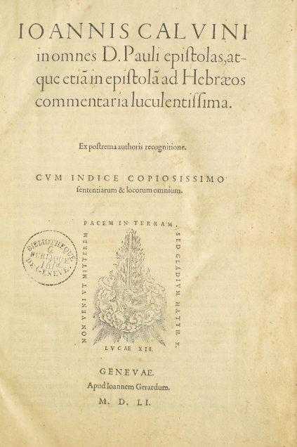 Jeb_R's tweet image. The 1540, 1551, and 1556 editions of John Calvin's Romans Commentary:
