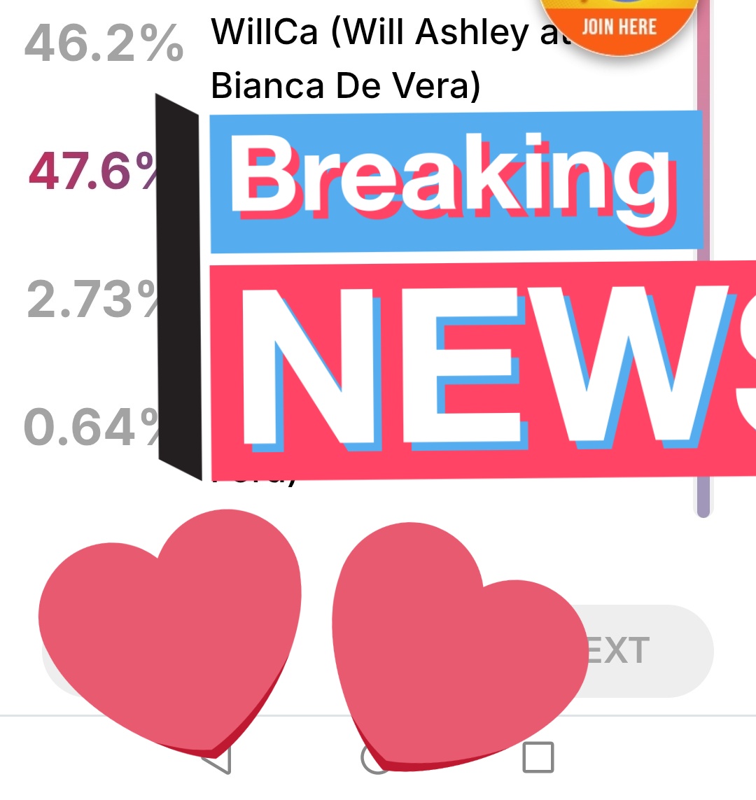 WillCaGlobal's tweet image. PLEASE RETWEET
GUYS 1 PERCENT NALANG PAPATALO BA TAYO? NAHABOL NGA NATIN YUN 5 PERCENT
POWER VOTE GUYS
500 VOTES PER HOUR KAYA??? OR KAYANG KAYA VOTE NOW
OPEN THE LINK TO VOTE UNLIMITED
gmanetwork.com/entertainment/…