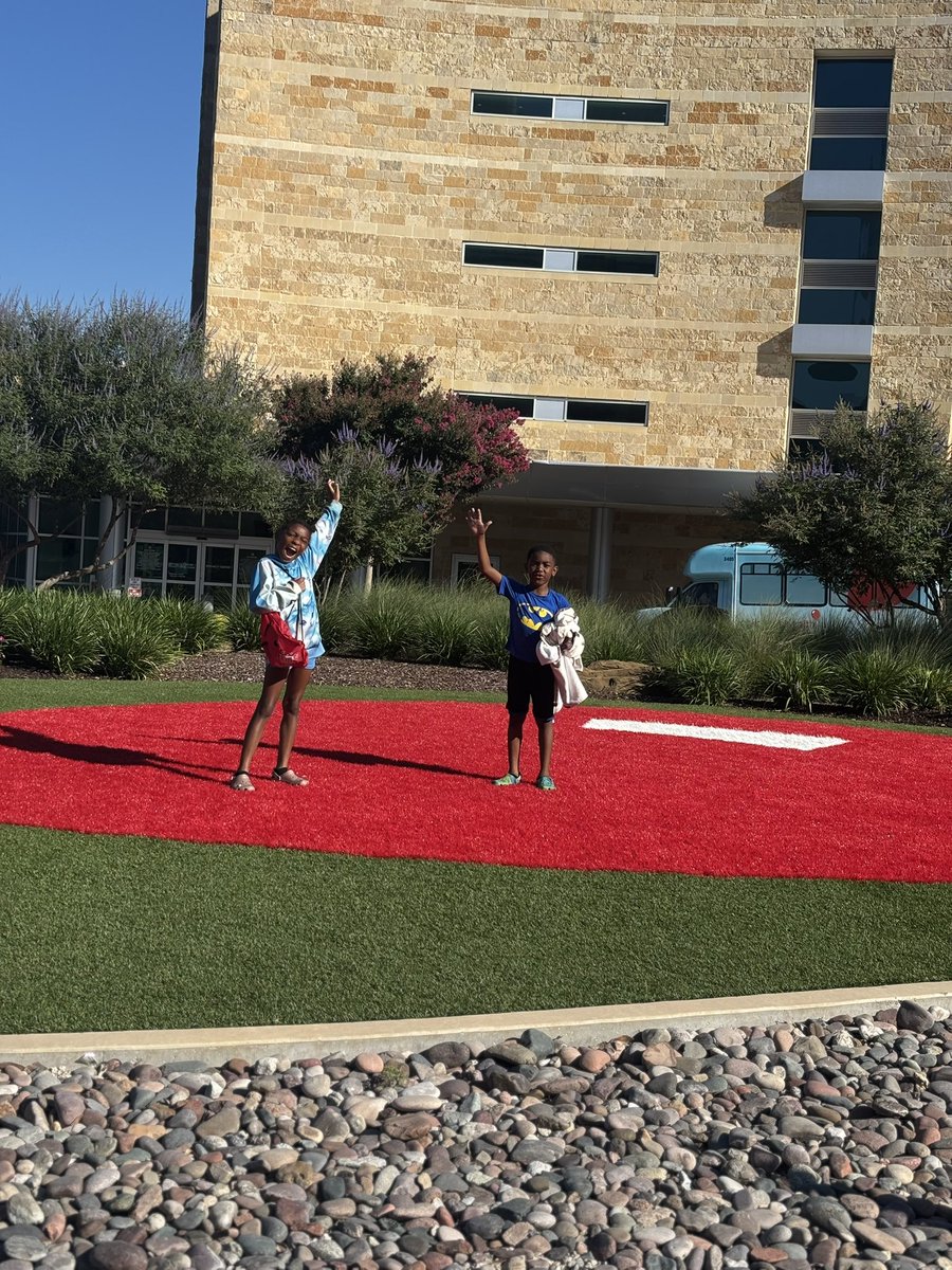 The best things to have ever happened to me. My heart is so full because of you, two.